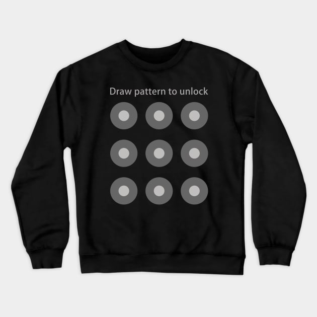 Draw Pattern to Unlock Crewneck Sweatshirt by Dellan